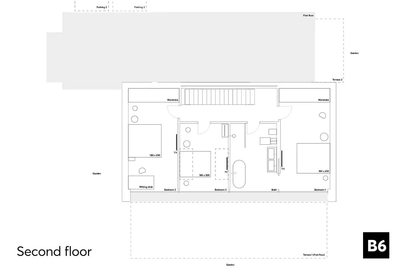 Ferienhaus B6 - Die Moderne Architektenvilla Fuer 2-6 Personen, Nuernberg